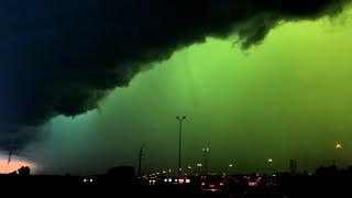 SIOUX FALLS SOUTH DAKOTA TORNADO WARNED STORM HIGHLIGHTS