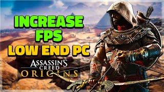 Assassins Creed Origins Lag fix (increase fps on low end pc)