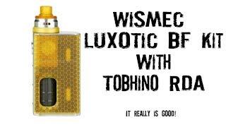WISMEC Luxotic BF Kit with Tobhino RDA 100W