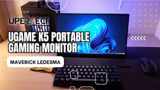 UPERFECT UGame K5 Portable Gaming Monitor exploring by @MaverickPOV