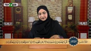 Noor ul Mubeen By Maimoona Murtaza Malik EP 20 Part 01 TEHZEEB TV