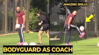 MESSI bodyguard show off his skills during Inter Miami training ahead Nashville | Football News