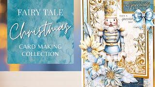 Die Cut Card Making ️Fairy Tale Christmas + Winter Blooms