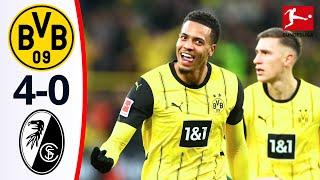 Borussia Dortmund vs SC Freiburg (4-0) | All Goals & Extended Highlights | Bundesliga 2024/25