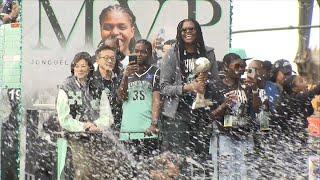 Parade in NYC for WNBA championship winners New York Liberty