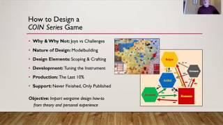 How to Design a COIN Wargame by Volko Ruhnke (GUWS)