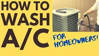 How To Wash Out An Air Conditioner: Washing An Air Conditioner For Beginners And Homeowners