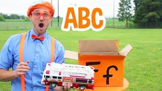 Blippi Learns The Alphabet | Learning ABC's | Blippi Learning Videos | Educational Kids Videos