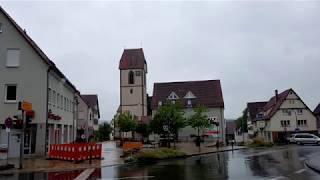 Ehningen (D) läuten zur Trauung der ev. Kirche