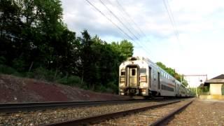 A Few NJ Transit Trains in Far Hills