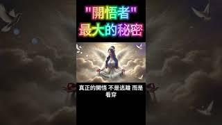 開悟者，最大的秘密！心念創造實相 #開悟 #覺醒