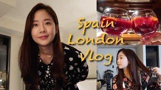 [SUB] 바르셀로나, 런던의 봄 Vlog (바르셀로나 맛집 탐방, 조말론 런던 행사, 런던 노팅힐)