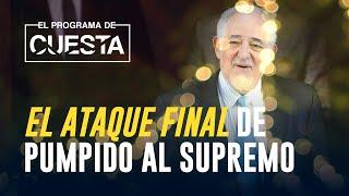 Sánchez prepara el ataque final de Pumpido al Supremo para salvar a su fiscal