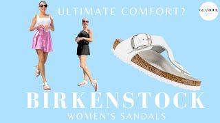 Birkenstock Sandals Review Women's Gizeh Big Buckle Sandals | Sizing, Comfort, Worth It?