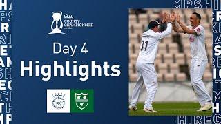 Abbott Five-For Finishes Worcs | Hampshire v Worcestershire - Vitality CC, Day Four Highlights