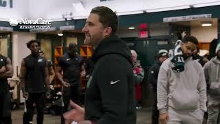 Eagles Nick Sirianni Fiery Speech + Owner Jeffrey Lurie Breaks Down Team After 300th Win