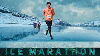 Running a Marathon On Pure Ice! Can I Win It?