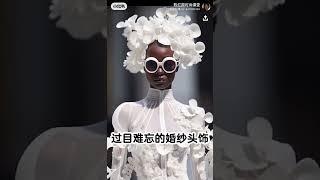 陈红霞时尚课堂每日时尚 分享：过目难忘的婚纱头饰Unforgettable wedding headdress #fashiontrends