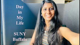 Day in my life | Visiting Student union and Library at SUNY Buffalo | Sanchiti Patil