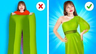 BEST CLOTHES HACKS FOR GIRLS || Fashion Hacks and Amazing DIY Ideas by 123GO! Series