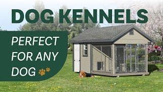 Dog Kennels Perfect For Any Dog - Stoltzfus Structures