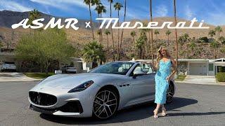 ASMR Maserati GranCabrio Trofeo Experience 🩵