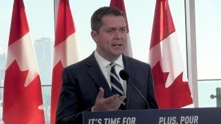 Scheer to cut foreign aid, Trudeau to tackle guns, Singh touts parental benefits