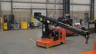 Heavy Duty Walkie Crane Truck