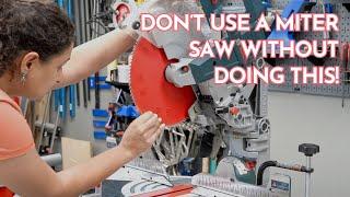 How to Align Your Miter Saw For Accurate Cuts | Power Tools 101