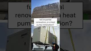 Heat pump or renovation first?