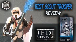 Riot Scout Trooper (Jedi Survivor) Star Wars Black Series - REVIEW