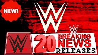 WWE SHOCKING News 20 NEW WWE STARS RELEASED BY WWE From RAW SMACKDOWN! 2023 WWE RELEASES