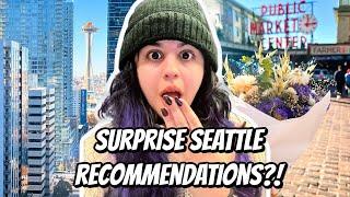 I Let a Travel Agency Create Surprise Recommendations for My Seattle Trip- I Knew NOTHING!