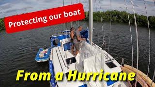 How we save our boat from hurricane Helene. Tips for you.