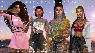 SIMS 4 CAS | INSTAGRAM MODEL + FULL CC LIST & DOWNLOAD
