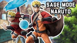 SH Figuarts Naruto Shippuden Naruto Uzumaki: Sage Mode Action Figure Review Tamashii Nations BANDAI