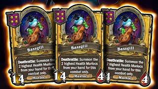 My Bassgill summons 2 Golden ones… | Hearthstone Battlegrounds