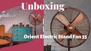 #Orientelectric #unboxing #Orientelectricstandfan35 #Standfan #unboxingvideo