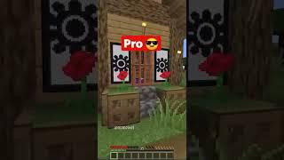 noob  vs pro vs hacker @Manpixel  #mincraft #manpixelshorts