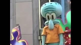 Squidward dabbing vine