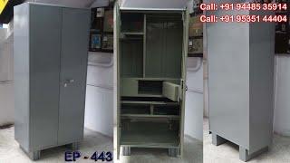 Metal steel almira | iron cupboard | iron bero | steel cupboard | EP.443 | sri maari furniture | smf