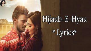 Hijaab-E-Hyaa Lyrics // Kaka // Parvati // Latest Punjabi Romantic Songs 2021 // Saima Ch. Lyrics