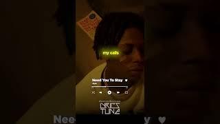 Need You To Stay - Ayox Lyrics  #lovesongs #heartbreak