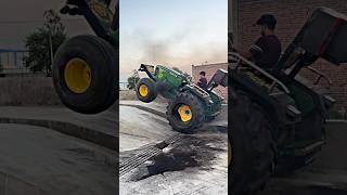 Johndeere 5050D full modified [Nishu Deshwal] #automobile #modified #tractor #shorts #stunt