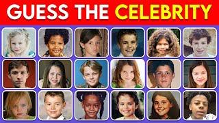 Guess the Celebrity by Childhood Photo | 50 Most Famous People