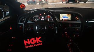 AUDI S4 NIGHT POV CRUISE + Highway Pulls | GLOW SHIFT BOOST GAUGE