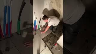 Satisfying Floor Install – Watch the Magic #SatisfyingWork #FlooringPro   #YouTubeShorts