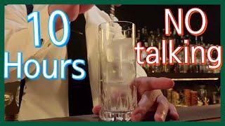 Bartender making ASMR cocktail (unintentional , no talking, 10 hours)