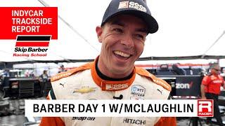 Barber Friday IndyCar Report with Pruett & McLaughlin presented by the Skip Barber Racing School