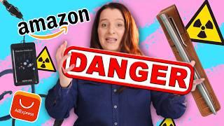 Amazon is selling RADIOACTIVE products with no warnings! | Ann Reardon